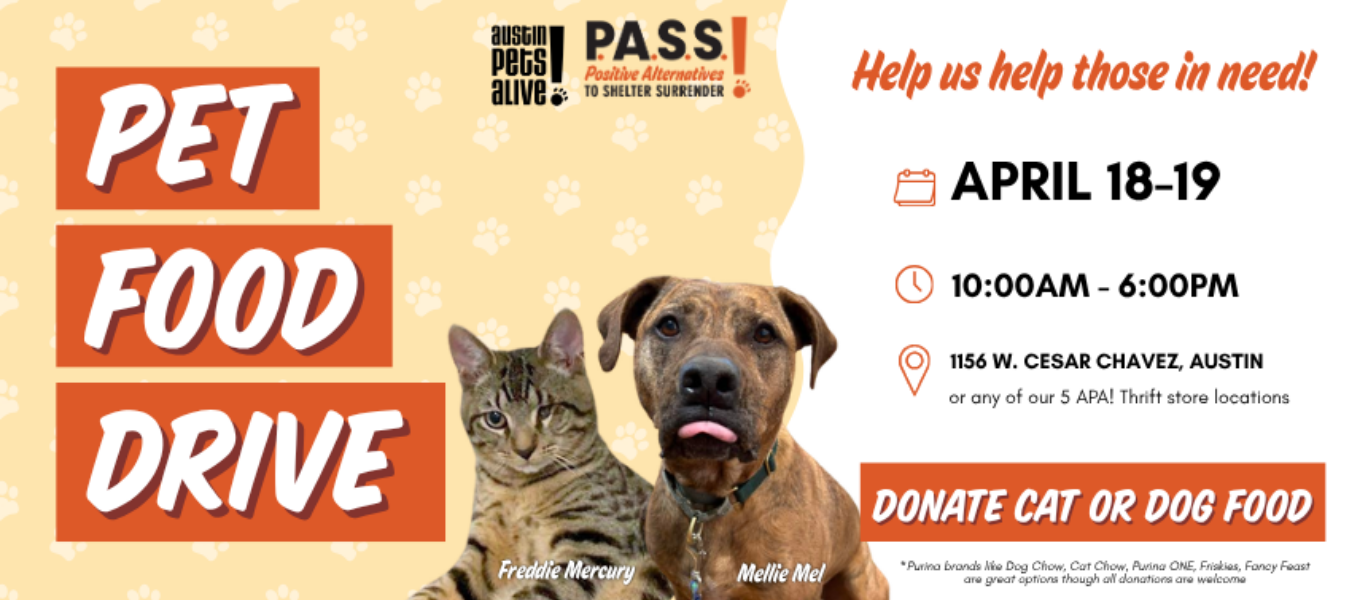 PASS Food Drive Blog Banner